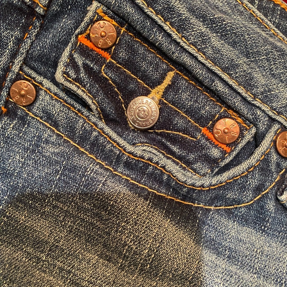 True religion denim shorts, size 28 Like new - Picture 7 of 11